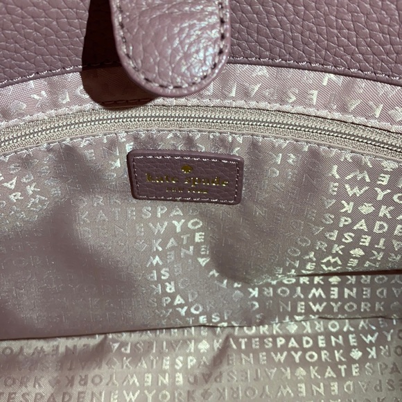 Kate Spade medium sized dusty rose purse - Picture 6 of 7